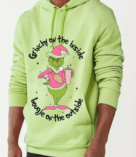 Design Your Own Green Monster Christmas Sweatshirt