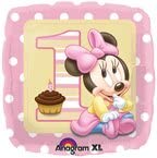 NEW!! Baby Minnie Mouse Birthday 1st First Party Balloons Decorations Supplies by Anagram