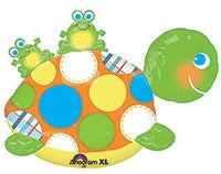 NEW Welcome Twins Turtle & Frogs Baby Shower Balloons Decorations Supplies Boy