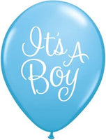 New! It's A BOY Baby Shape Shower Balloons Decoration Supplies Bottle Dots