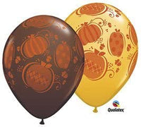 Happy Thanksgiving Pilgrim Pumpkin Mylar Balloon Table Decoration Centerpiece