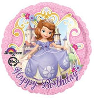 PRINCESS SOFIA THE FIRST Happy Birthday PARTY Balloons Decorations Supplies Disney