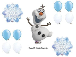 1 X Frozen Olaf Snowflakes Disney Movie BIRTHDAY PARTY Balloons Decorations Supplies
