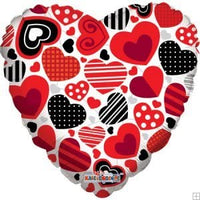 RED MICKEY AND MINNIE MOUSE DECORATIVE Hearts BIRTHDAY PARTY Balloons Decorations Supplies by Anagram