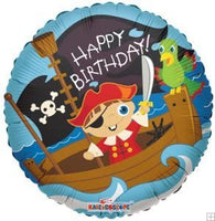 PIRATE SHIP Birthday Balloons Decoration Supplies Party Skull Crossbones Boy