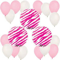 Pink Zebra Balloon Kit