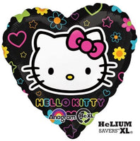 HELLO KITTY BIRTHDAY PARTY Balloons Decorations Supplies pink and black by Anagram