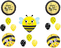 NEW BUMBLEBEE Happy Bee-Day BIRTHDAY PARTY Balloons Decorations Supplies