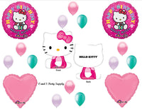 HELLO KITTY XL BIRTHDAY PARTY Balloons Decorations Supplies Hearts