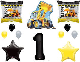 1st BIRTHDAY CONSTRUCTION Balloons Decoration