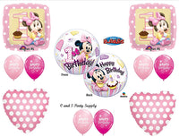 NEW!! Baby Minnie Mouse Birthday 1st First Party Balloons Decorations Supplies by Anagram