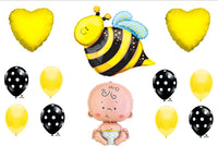 What Will It BEE Baby Shower Gender Reveal Party Balloons Decorations Supplies