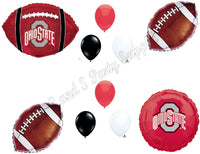 Ohio State Football Game Day Birthday Party Balloons Decorations Supplies College