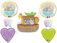 NOAH'S ARK WELCOME BABY SHOWER Balloons Decorations Supplies Duck by Anagram