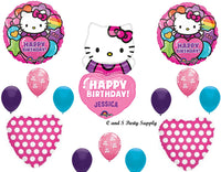 HELLO KITTY PERSONALIZED Birthday Party Mylar Balloons Decorations Supplies by Anagram