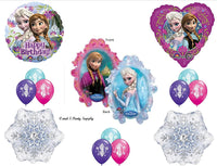 NEW!! Happy Birthday Frozen Anna & Elsa Disney Movie PARTY Balloons Decorations Supplies