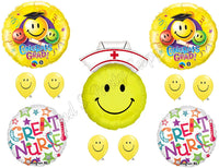 Great Nursing Nurse Graduation Pinning Celebration Balloon Decorations Supplies Bouquet kit