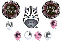 ZANY ZEBRA BIRTHDAY PARTY Balloons Decorations Supplies