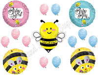 What Will It BEE?? Baby Shower Gender Reveal Party Balloons Decorations Supplies