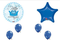 Prince Kingdom Baby Boy Shower Balloons Decorations Supplies