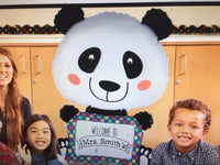 Panda Personalize "Remarkable" Birthday party balloons Decoration Supplies